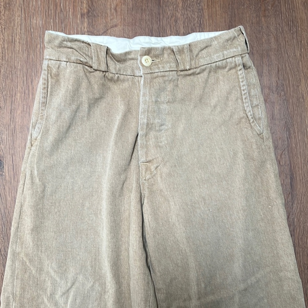 Imogene + Willie Kate Washed Khaki Twill Size 27